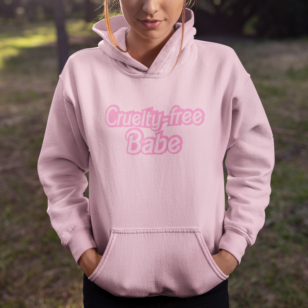 CRUELTY-FREE BABE - Unisex Hoodie – Always Hungry Fashion