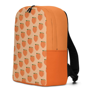 PEACH - Patterned Minimalist Backpack - Always Hungry Fashion