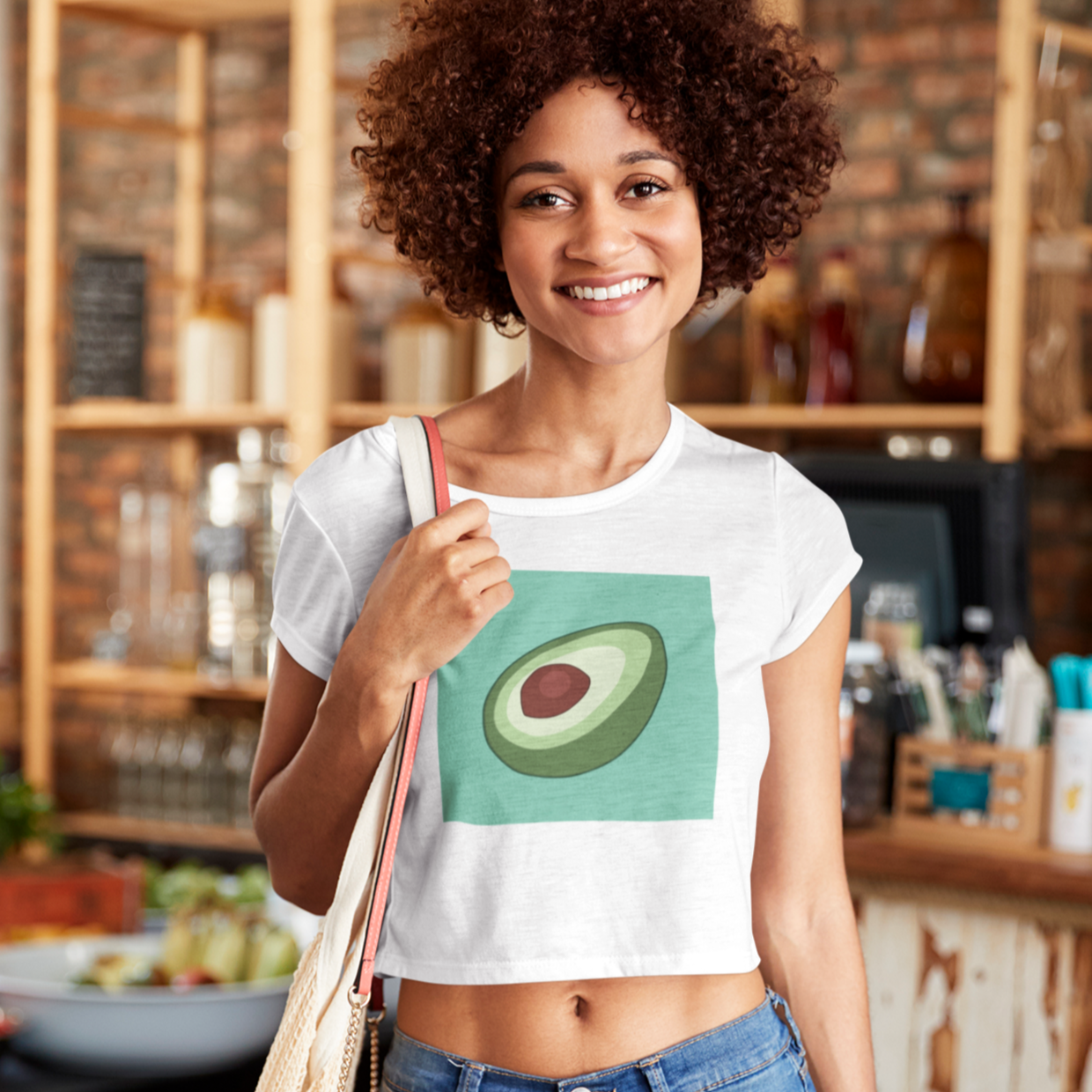 AVOCADO - Crop Tee