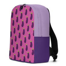 EGGPLANT - Patterned Minimalist Backpack - Always Hungry Fashion