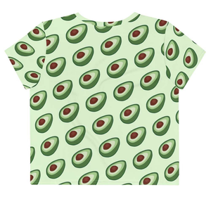 AVOCADO - Patterned Crop Tee - Always Hungry Fashion