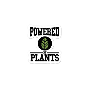 POWERED BY PLANTS - Sticker - Always Hungry Fashion