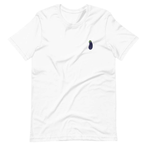 EGGPLANT - Embroidered Unisex T-Shirt - Always Hungry Fashion