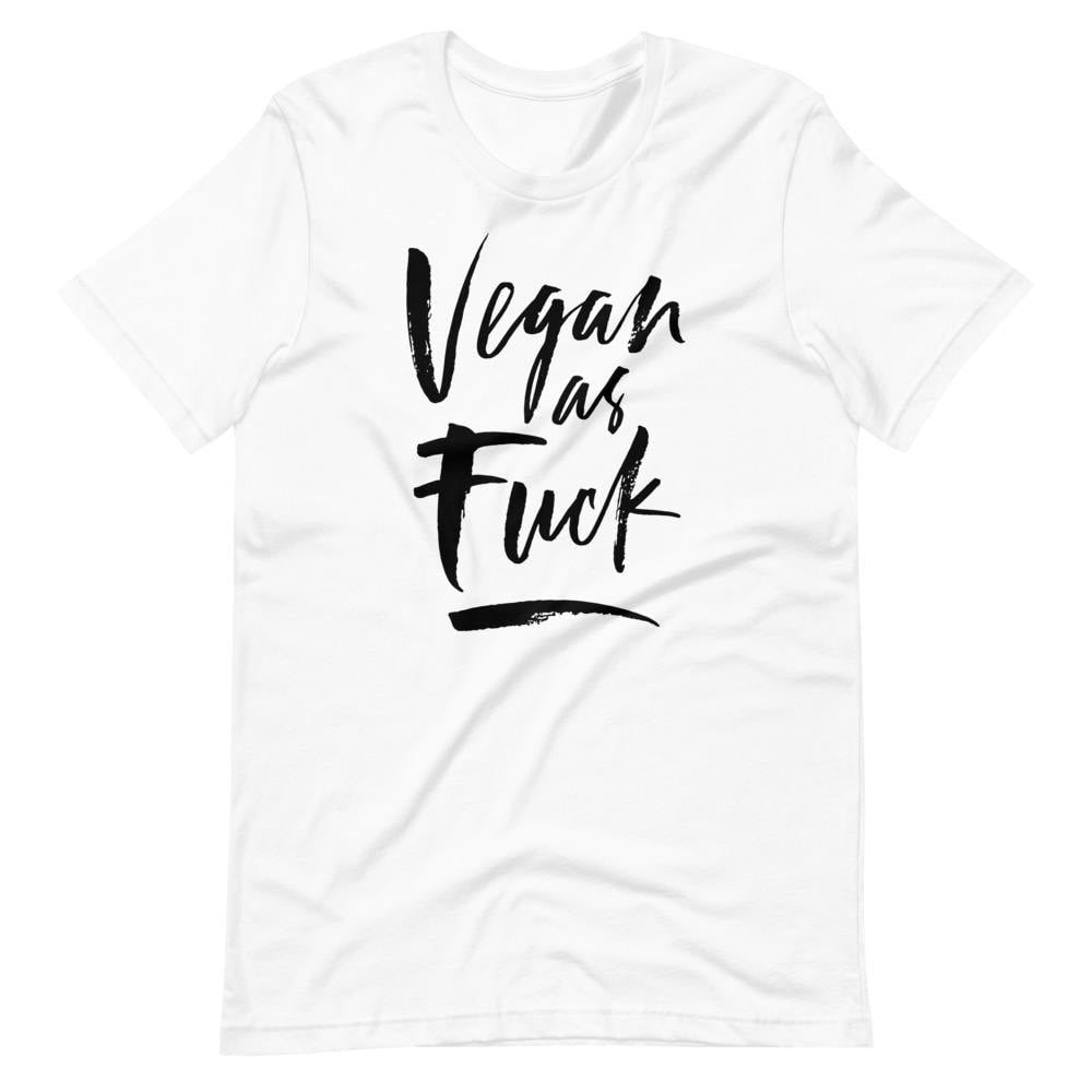VEGAN AS FUCK - Men's Shirt - Always Hungry Fashion